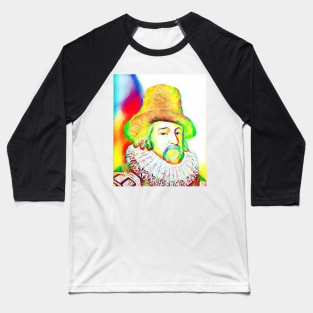 Francis Bacon Colourful Portrait | Francis Bacon Artwork 12 Baseball T-Shirt